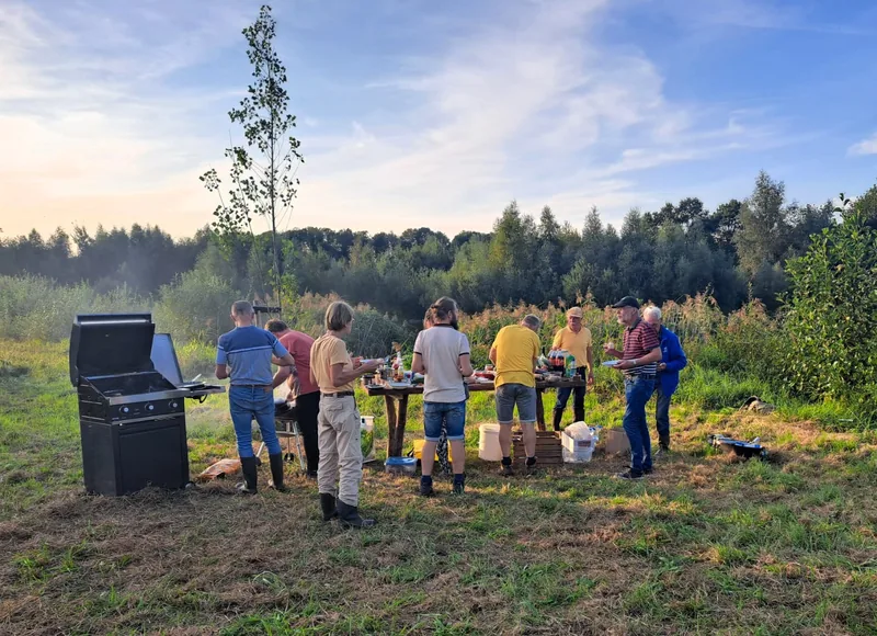 Natuurwandeling en barbecue aan de Berkel
